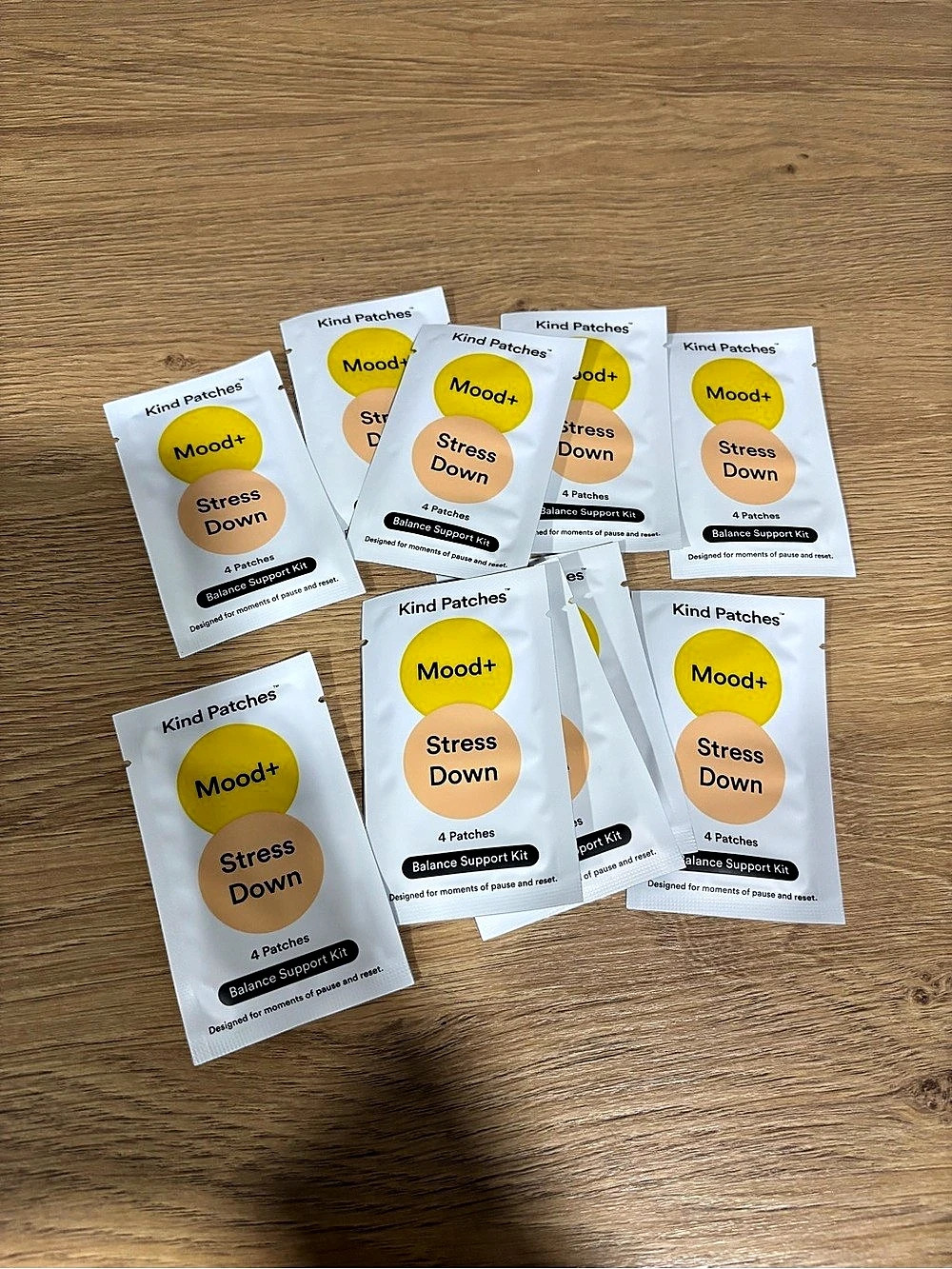 Kind Patches Mood+ Stress Down Balance Support Kit Patches